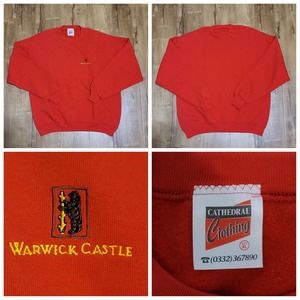 Vtg Warwick Castle Sweatshirt